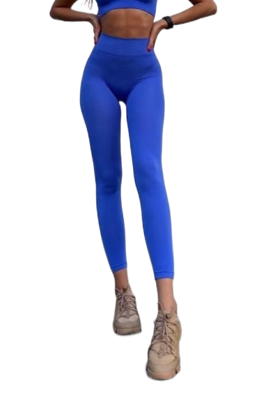 Леггинсы Giulia Leggings model 2 Amparo Blue бесшовные S/M Синий - фото 1