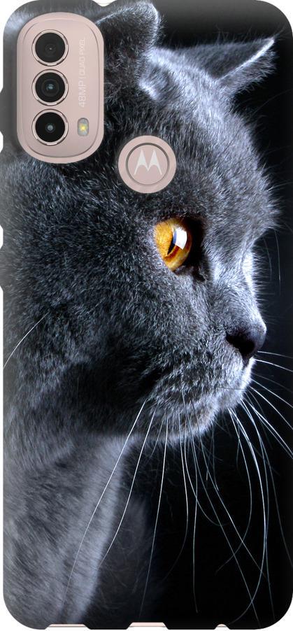 Чохол на Motorola E40 Гарний кіт (3038u-2660-42517)