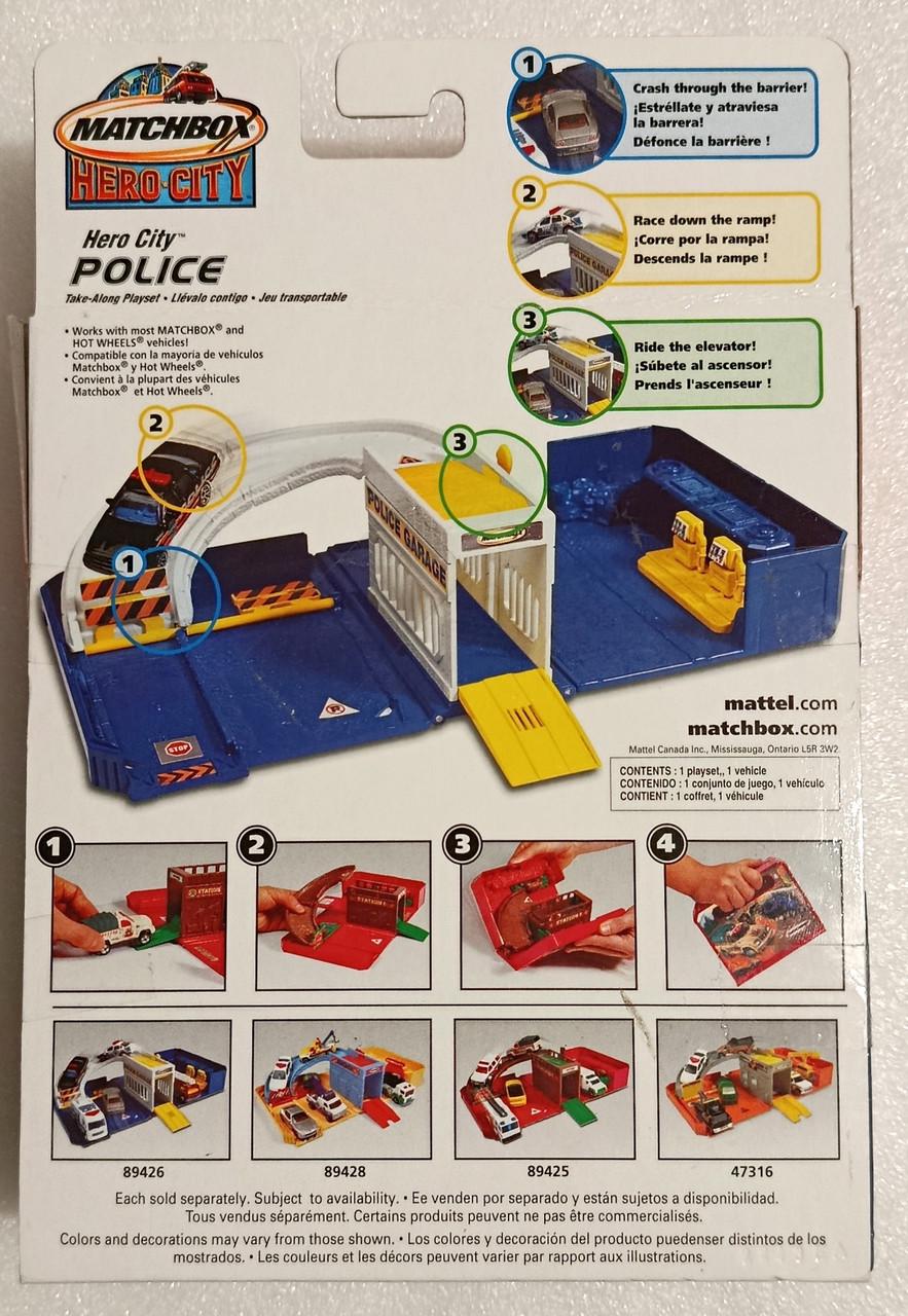 Игровой набор Matchbox с машинкой 97 Ford Crown Victoria 2001 Hero City Station Playset (89426) - фото 2 Игровой набор Matchbox с машинкой 97 Ford Crown Victoria 2001 Hero City Station Playset (89426) - фото 2