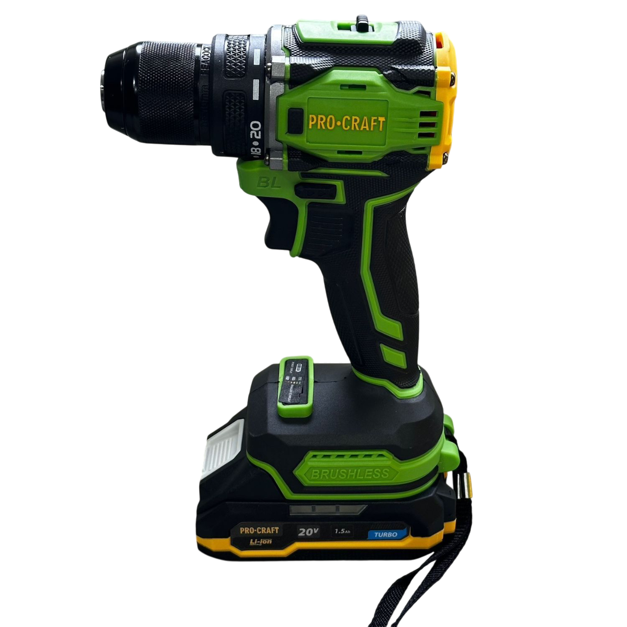 Шуруповерт акумуляторний ProCraft PA-18PRO 1 АКБ безщітковий (2452806553) - фото 2 Шуруповерт акумуляторний ProCraft PA-18PRO 1 АКБ безщітковий (2452806553) - фото 2