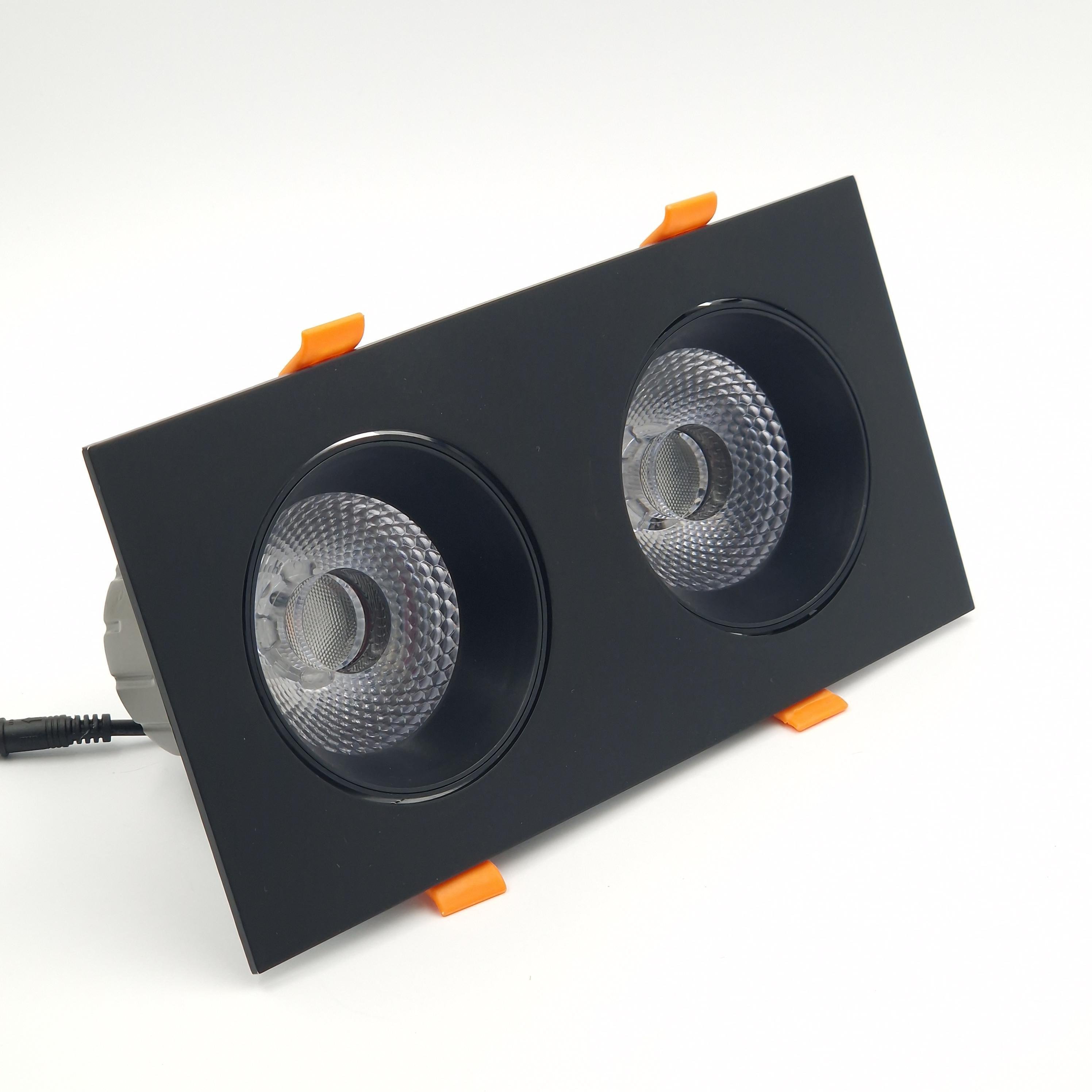 Светильник точечный врезной Light Club двойной 2х12 Вт 3000 К Черный (WL44-320-12-3-BK) - фото 7 Светильник точечный врезной Light Club двойной 2х12 Вт 3000 К Черный (WL44-320-12-3-BK) - фото 7