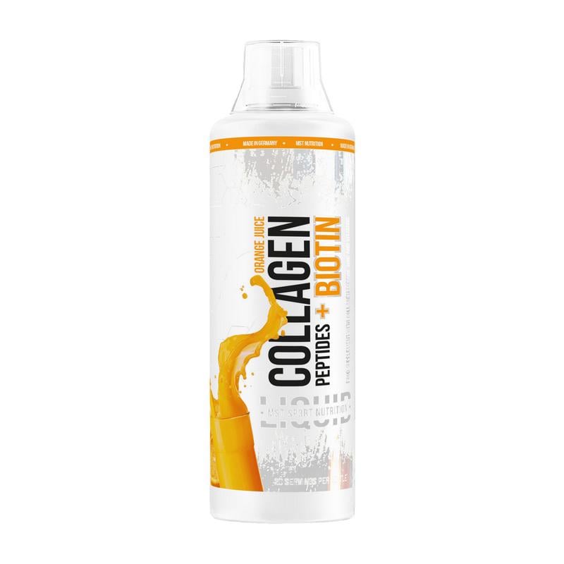 Коллаген питьевой жидкий Verisol с биотином MST Collagen Peptides + Biotin 500 мл Апельсиновый сок