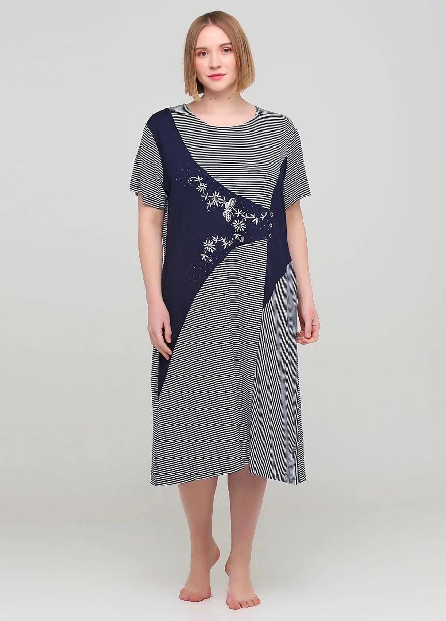 Платье Romeo Life вискоза 2XL Темно-синий (7050-2XL)