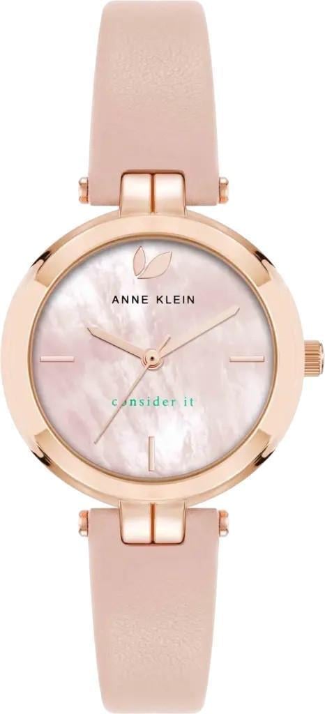 Наручные часы женские Anne Klein AK/5150BMBH с кожаным ремешком