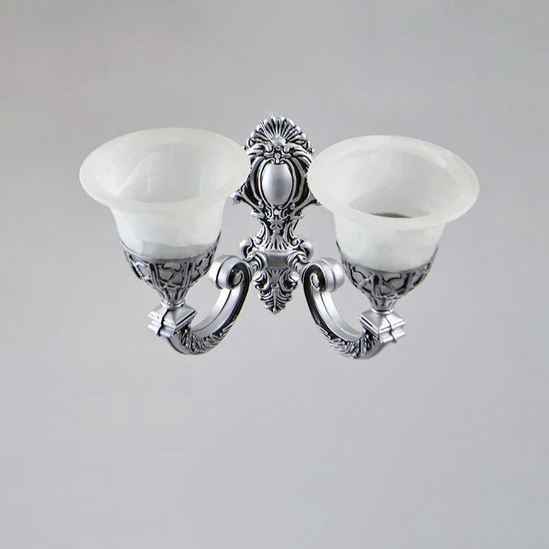 Бра настенное Light House NM-14323/2W на две лампы Серебро