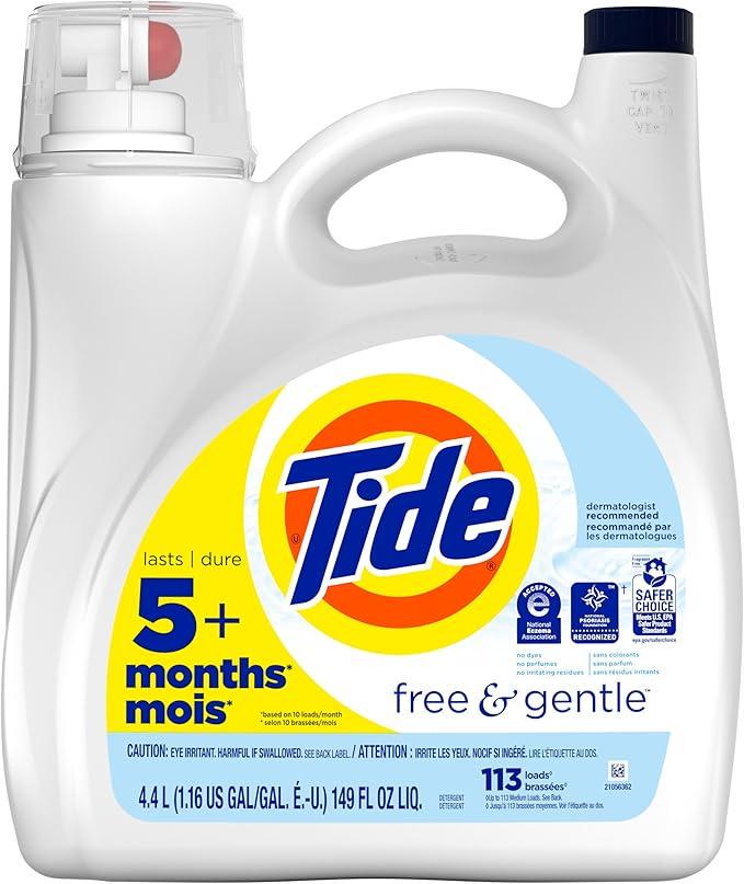 Пральний порошок рідкий Tide Free Gentle 4,4 л