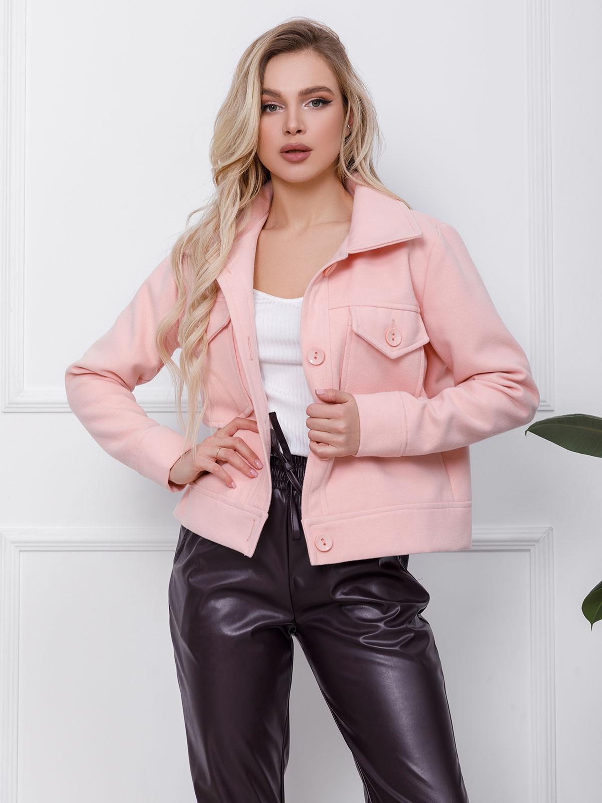 Куртка ISSA PLUS XL Рожевий (SA-111)