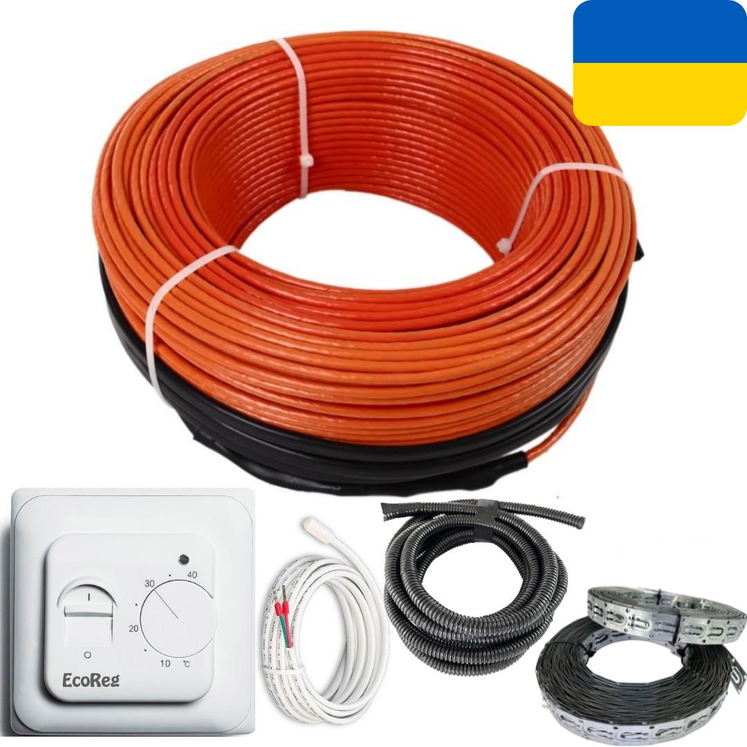 Комплект теплый пол Volterm HR12+ механический термостат 11,2 м2