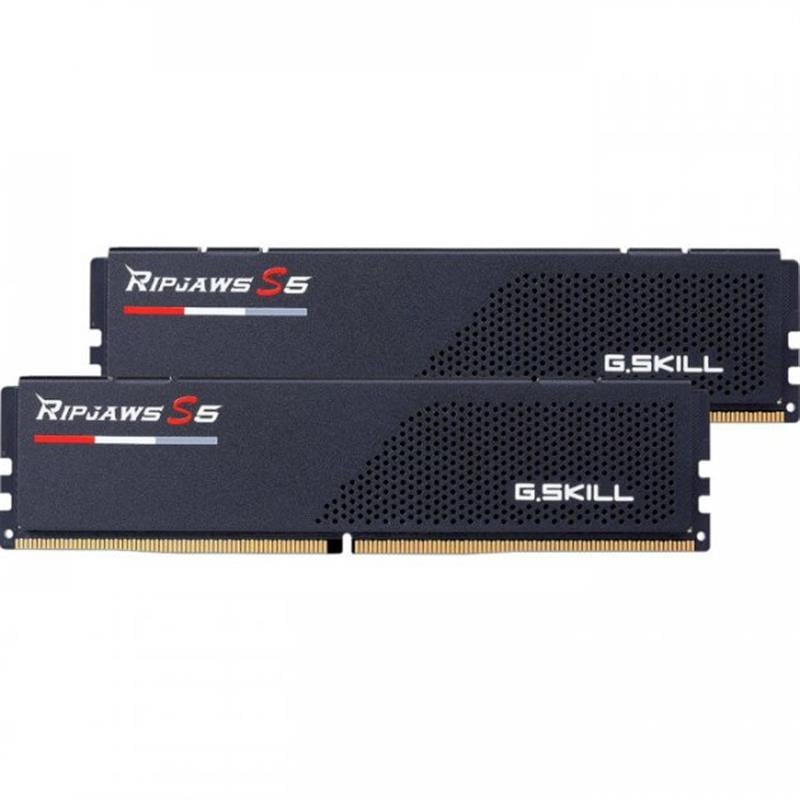 Оперативна пам'ять G.Skill Ripjaws S5 DDR5 32 Гб Kit 5600 МГц Black (F5-5600J3636C16GX2-RS5K)