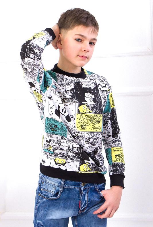 Свитшот для мальчика Носи свое 158 см Серый (6235-055-v0)