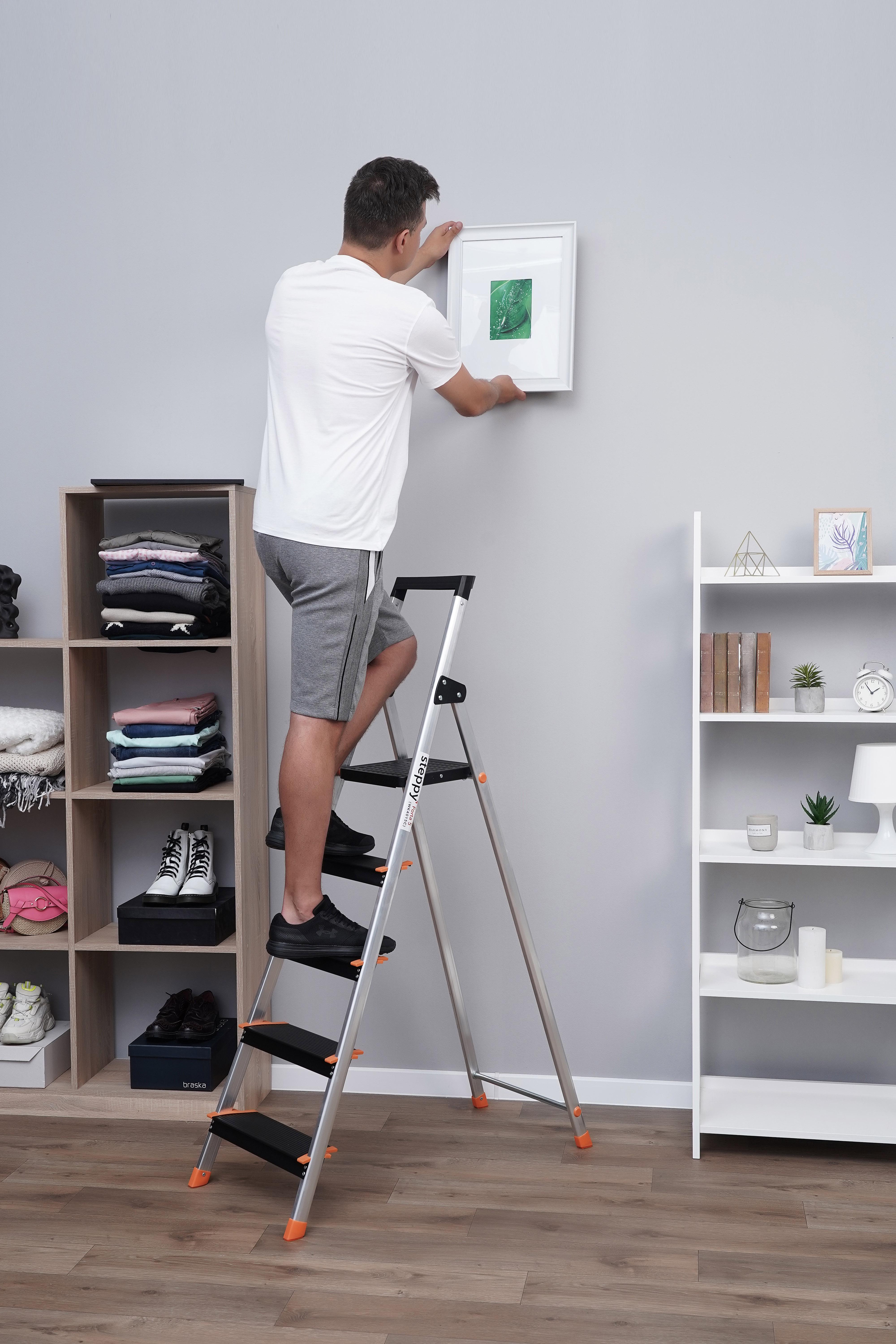 Cтрем’янка алюмінієва Steppy Forta 5 на 5 сходинок (4015C) - фото 10 Cтрем’янка алюмінієва Steppy Forta 5 на 5 сходинок (4015C) - фото 10