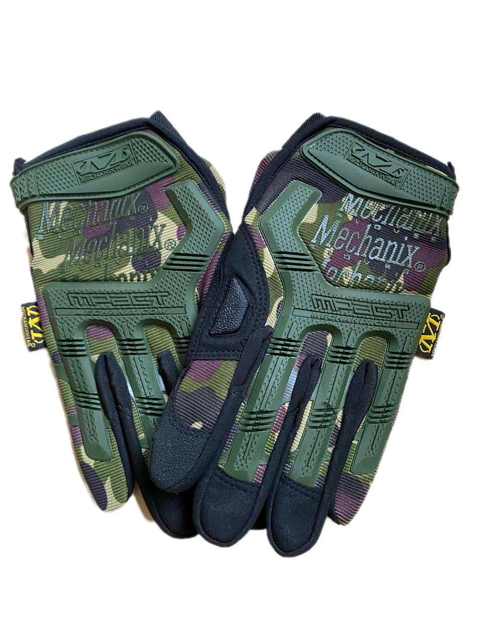 Рукавички Mechanix Wear M-Pact Gloves з пальчиками L Мультикам (12852820)