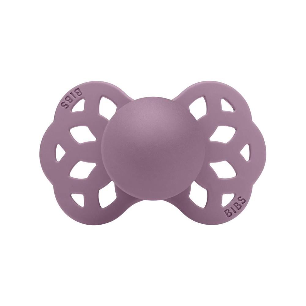Пустушка Bibs Infinity Silicone Anatomical анатомічна Mauve від 6 міс.