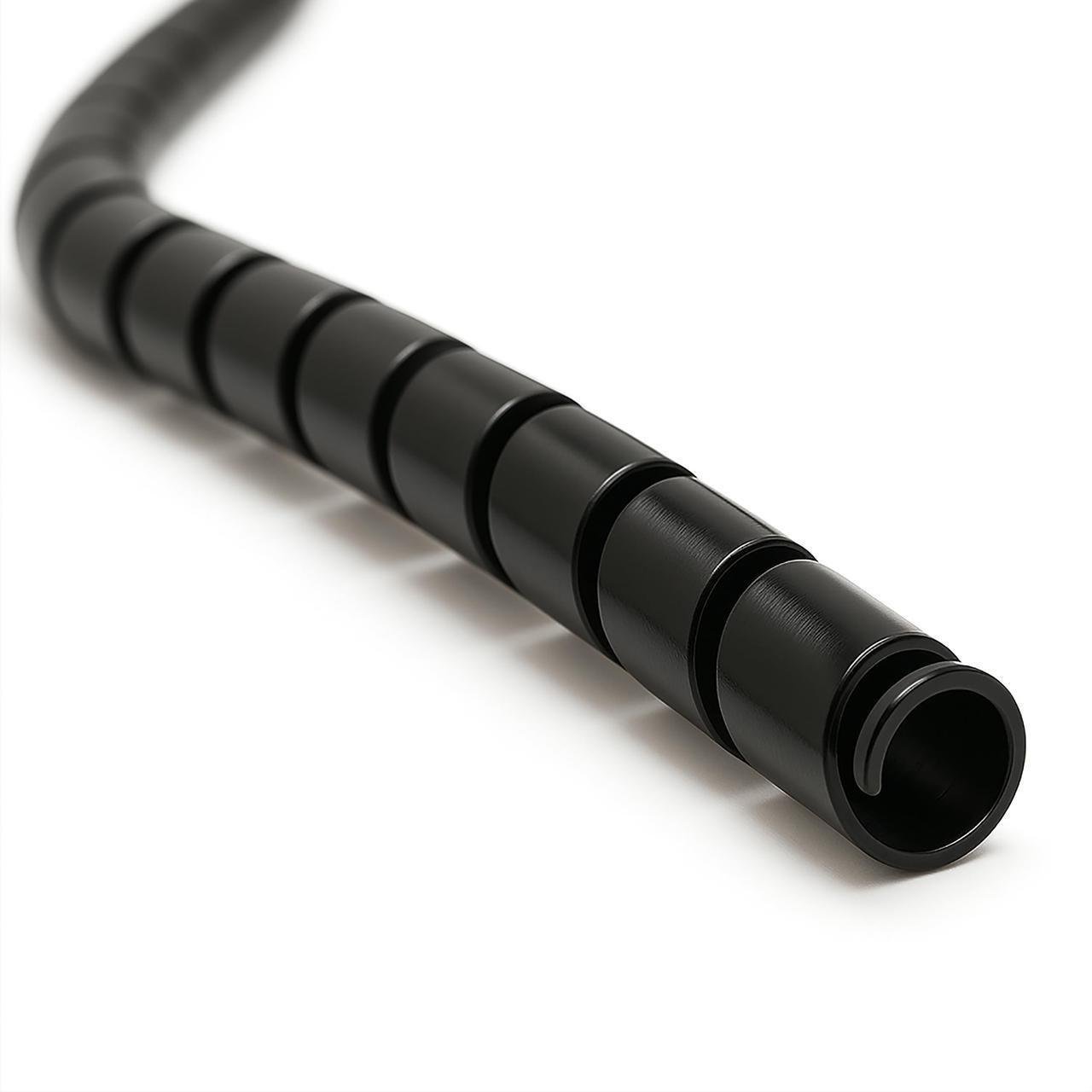 Спираль защитная пластиковая Hydroscand d наружный 10 мм толщина 1,1 мм коробка 20 м Черный (5539200010B_BOX)