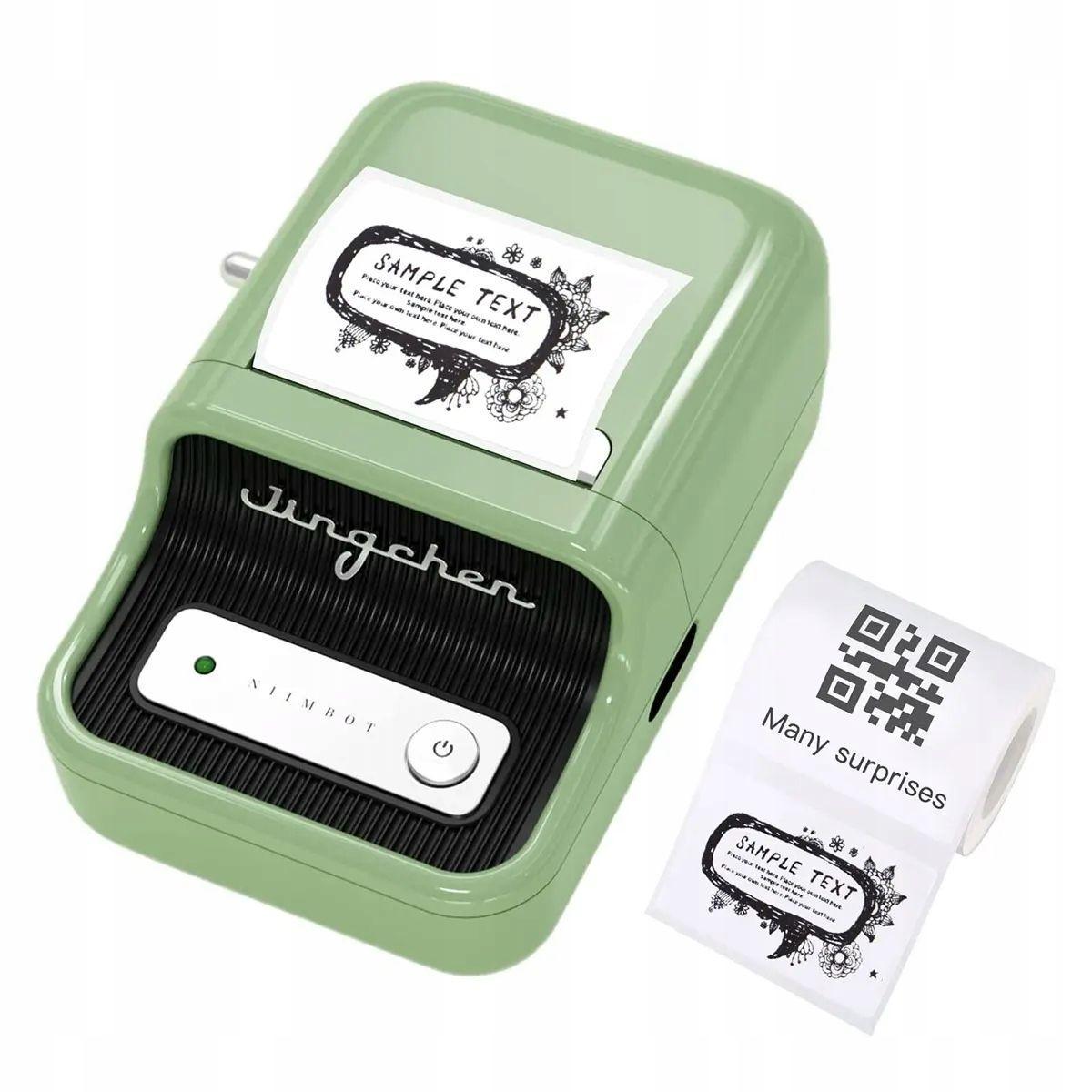 Принтер этикеток-стикеров Niimbot B21 Green 230 этикеток (2353726311) Принтер этикеток-стикеров Niimbot B21 Green 230 этикеток (2353726311)