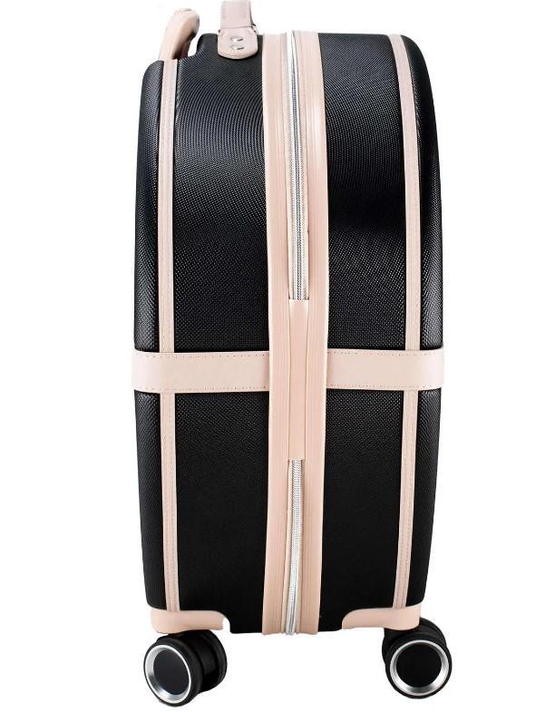 Валіза SEMI LINE T5671-3 24" M Black/Pink Cream (DAS302671) - фото 6 Валіза SEMI LINE T5671-3 24" M Black/Pink Cream (DAS302671) - фото 6