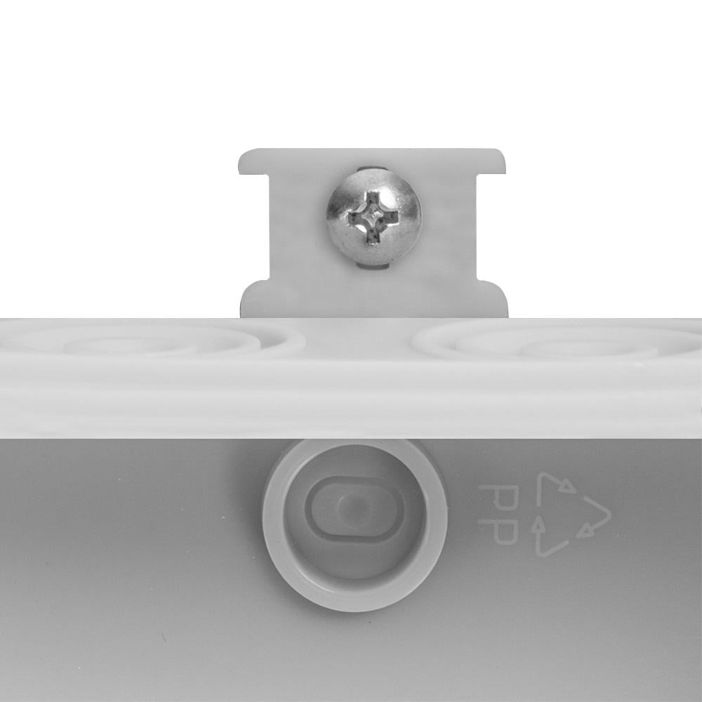 Розподільна коробка E.NEXT e.db.stand.85.85.50u 85x85x50 мм зовнішня 2 герметичних введення IP55 (s027040) - фото 9