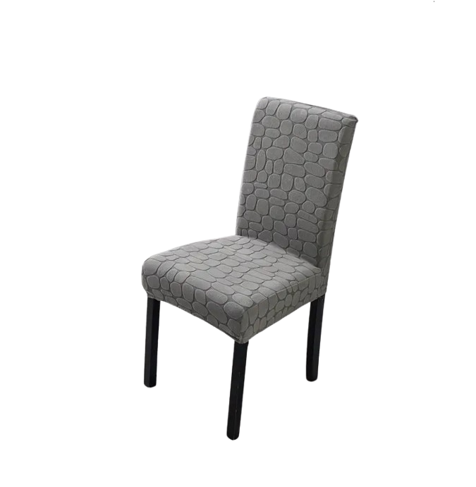 Чохол на стілець Велюр Graystone універсальний Сірий (2244442909)