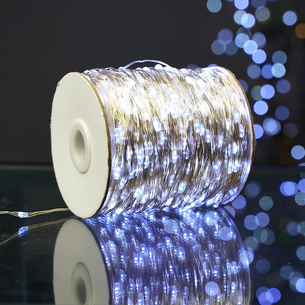 Гирлянда Росса 1200 LED белый свет/серебряный провод 200 м