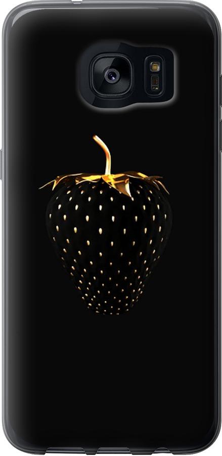 Чехол на Samsung Galaxy S7 Edge G935F Черная клубника (3585t-257-42517)
