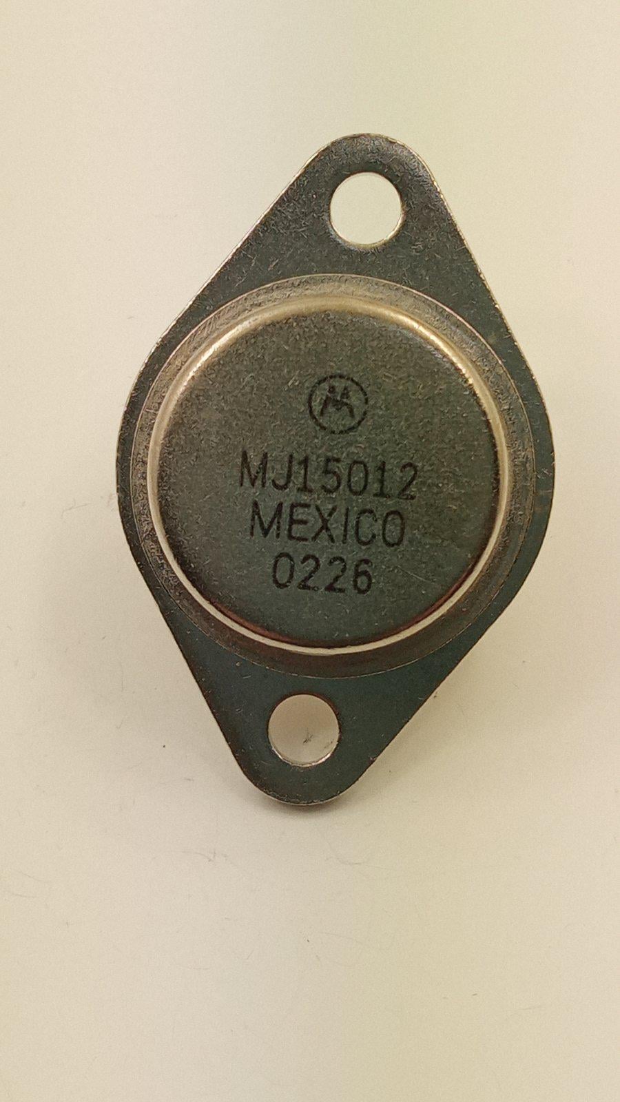 Транзистор MJ15012 pnp 10A 250V 200W TO-3 (11428)