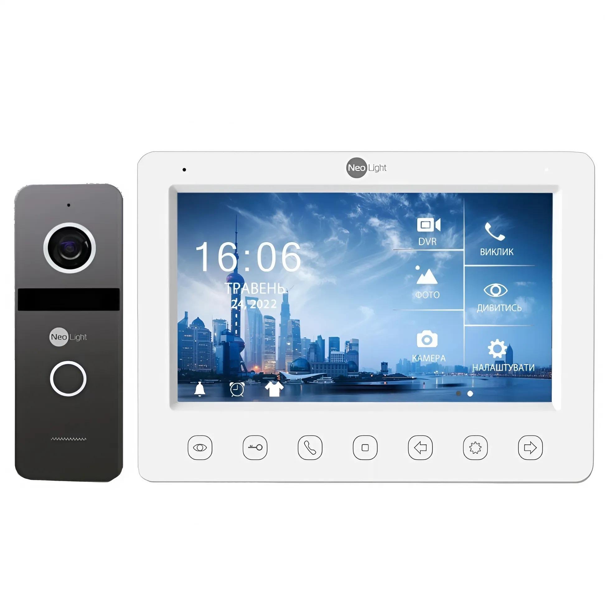 Комплект видеодомофона NeoLight NeoKit FHD PRO (99-00009686)