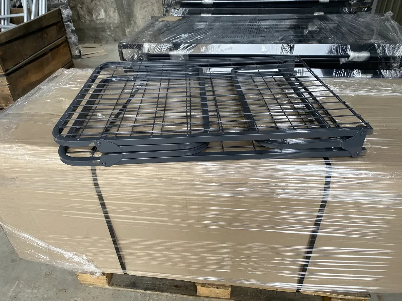 Ліжко-розкладачка армійське металеве 1890х700х317 мм (488776) - фото 3 Ліжко-розкладачка армійське металеве 1890х700х317 мм (488776) - фото 3