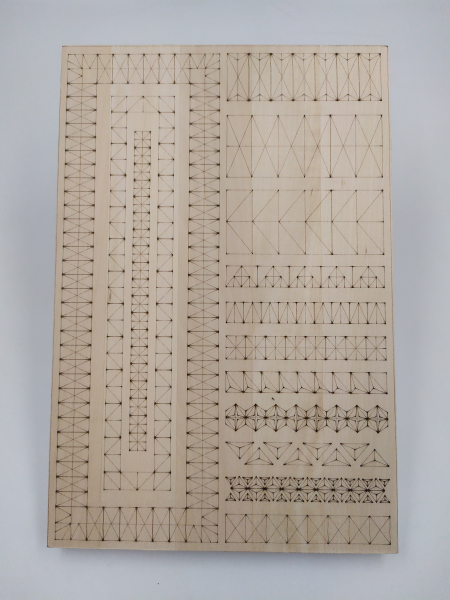 Дошка з липи для різьблення з кресленням 30х20x1,7 см (23463532)