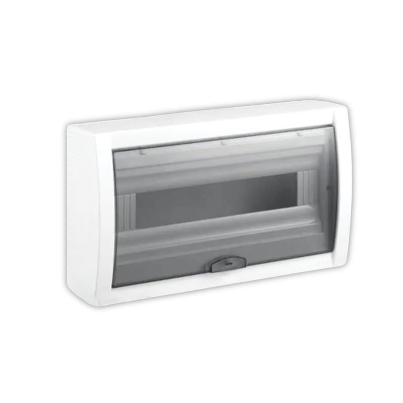 Распределительный щит УЭК ЩРН-П-18 18 модулей пластик 220x390x103 мм навесная прозрачная дверь (MDK23-N-18-40-UEC) Распределительный щит УЭК ЩРН-П-18 18 модулей пластик 220x390x103 мм навесная прозрачная дверь (MDK23-N-18-40-UEC)