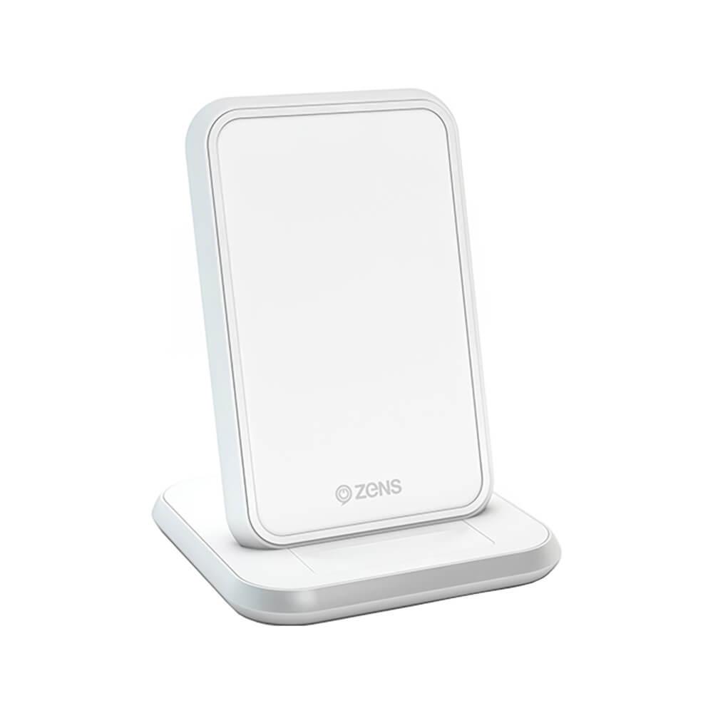 Zens Stand Aluminium Wireless Charger 10W, White (ZESC13W/00)