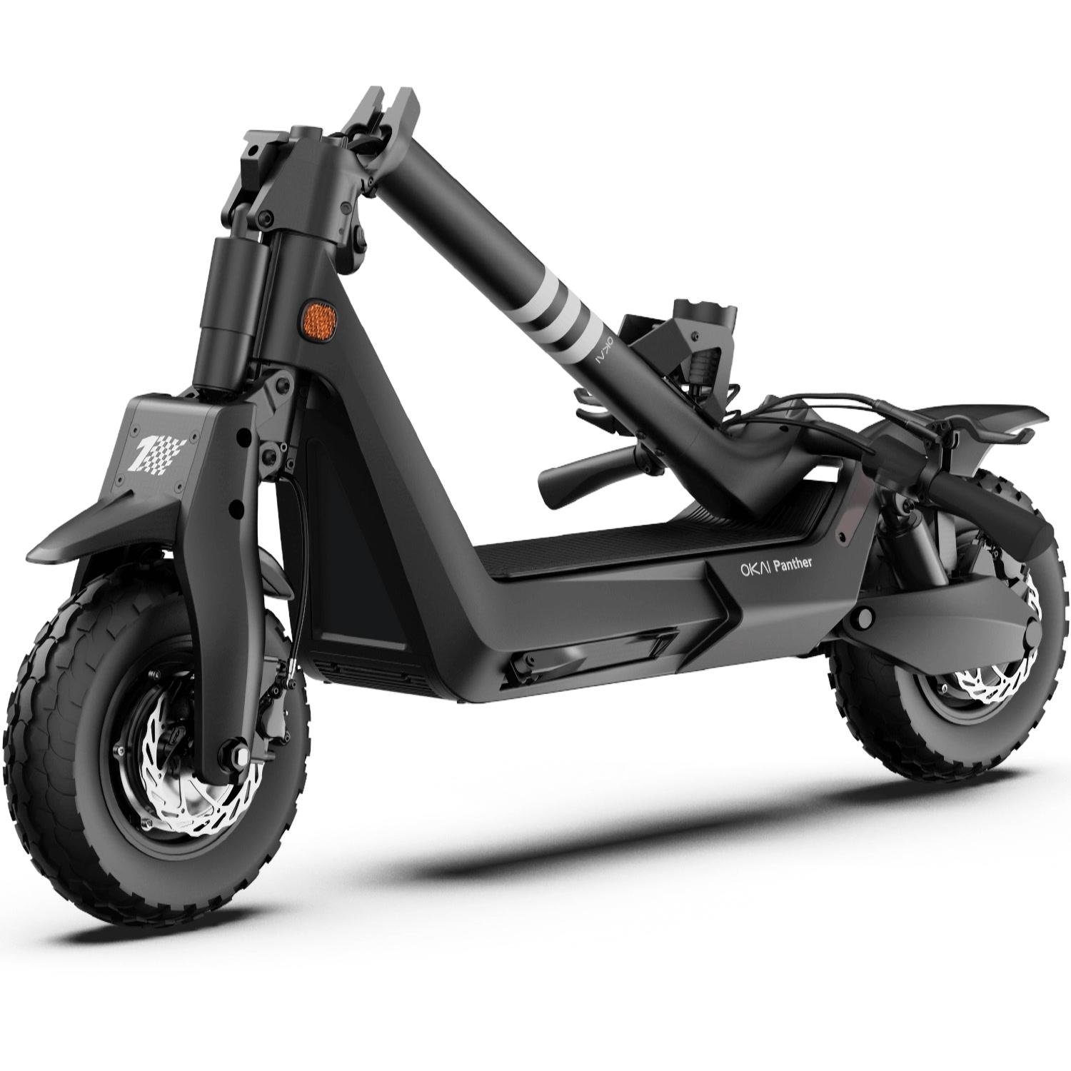 Електросамокат OKAI ES800 Panther Off-Road ES800-B Black - фото 8