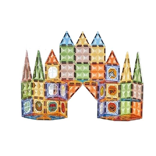 Конструктор магнітний Замок 85 деталей Multicolor (160390)