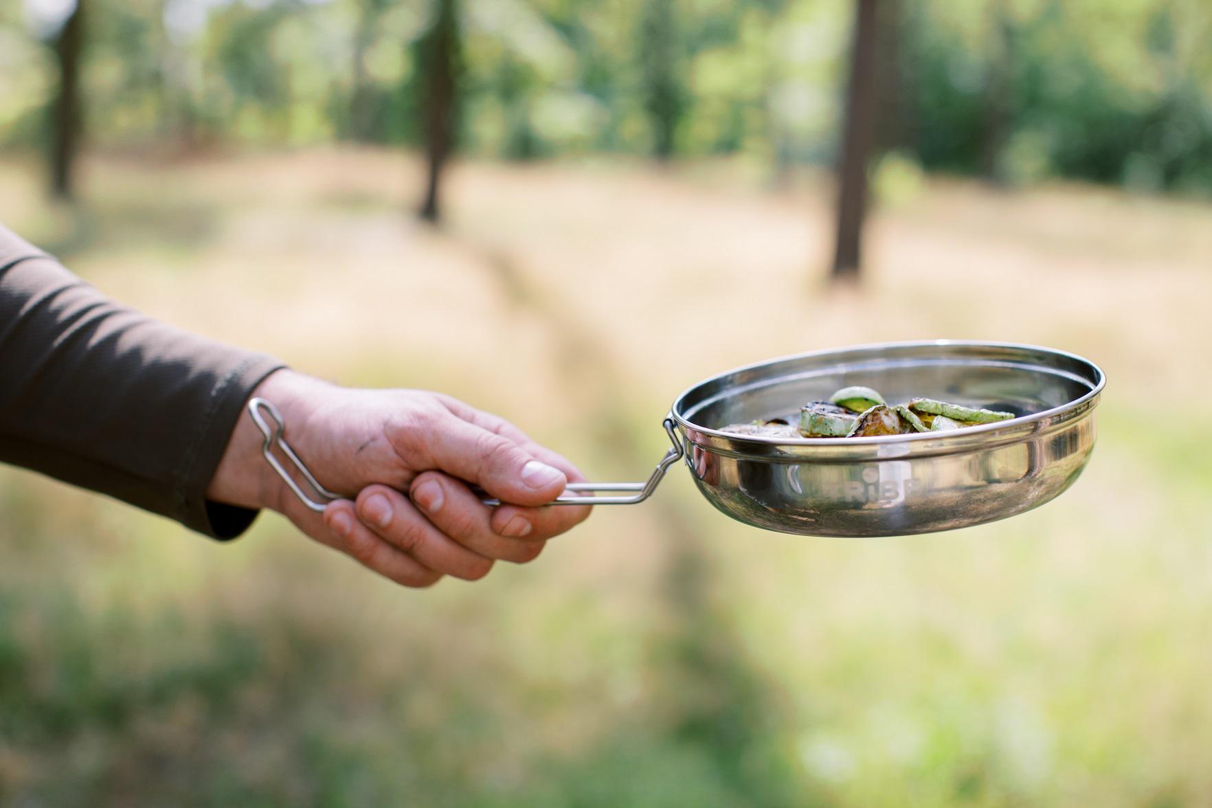 Набір посуду з нержавіючої сталі Tribe Single Set (T-FG-0009-metal) - фото 2 Набір посуду з нержавіючої сталі Tribe Single Set (T-FG-0009-metal) - фото 2