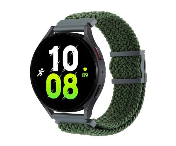 Ремешок Nylon Elastic Adjustment для Samsung/Amazfit/Huawei 22 мм Pine Green