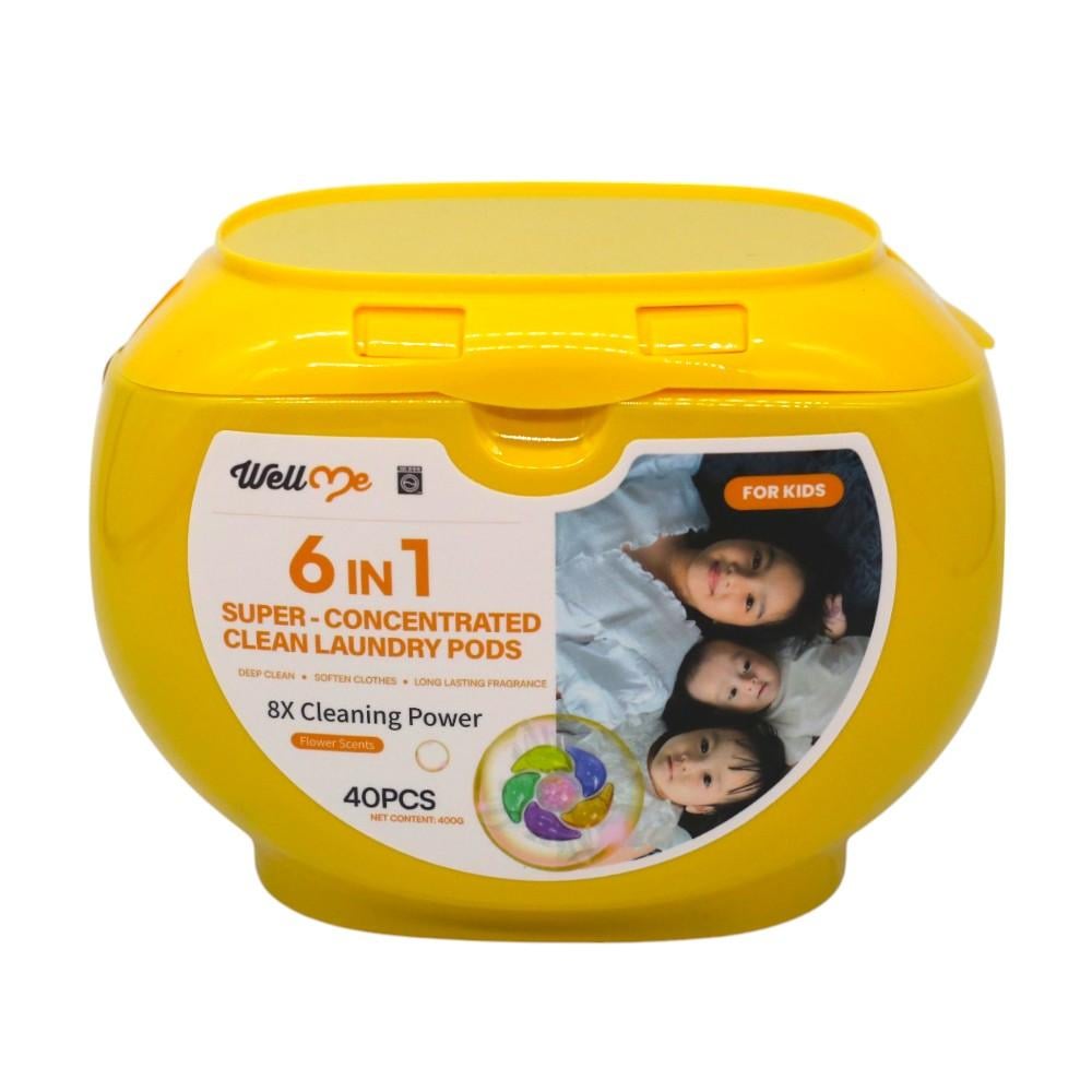 Капсули для прання Baby WellMe 6в1 40 шт. (НФ-00008414)