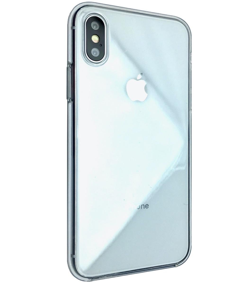 Прозрачный чехол-накладка Silicone Case 1.2mm for iPhone X/Xs, Clear