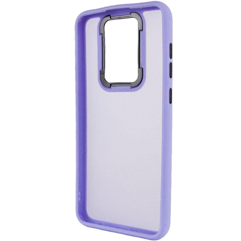 Противоударный Чехол TPU+PC Lyon Frosted для Xiaomi Redmi Note 9 / Redmi 10X Purple - фото 3