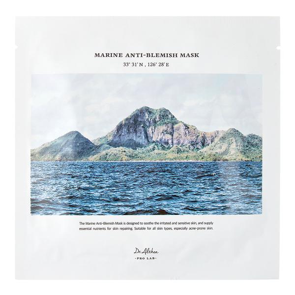 Маска антивозрастная тканевая Dr. Althea Marine Anti-Blemish Mask 27 г