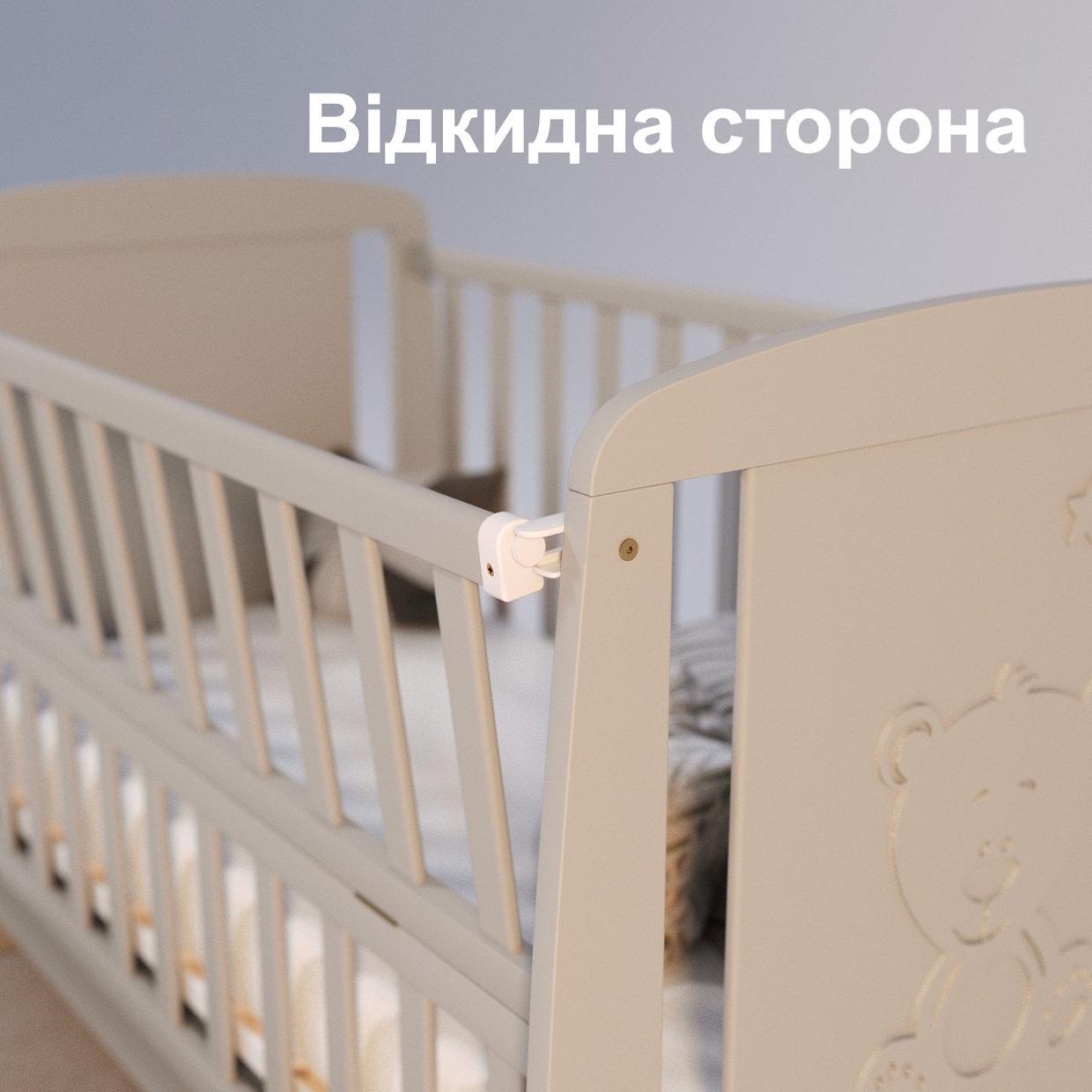 Детская кроватка Дубик-М Умка Серый - фото 4 Детская кроватка Дубик-М Умка Серый - фото 4