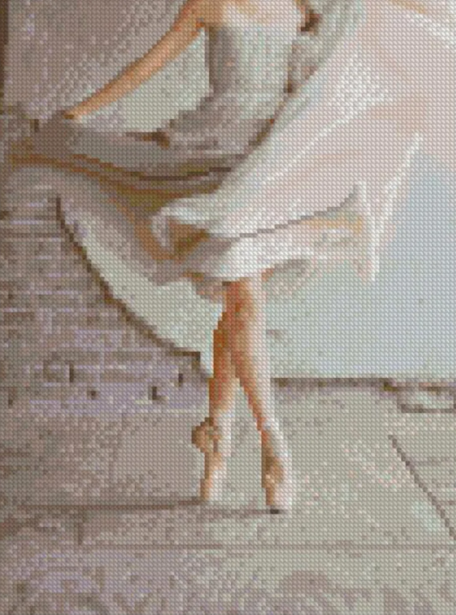 Алмазная мозаика Strateg Балет 30х40 см (HX229)