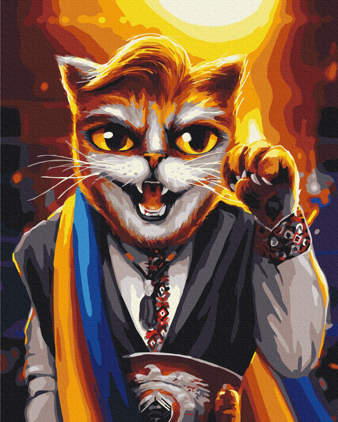 Картина за номерами Brushme Непереможний чемпіон 40x50 см (BS54215) Картина за номерами Brushme Непереможний чемпіон 40x50 см (BS54215)