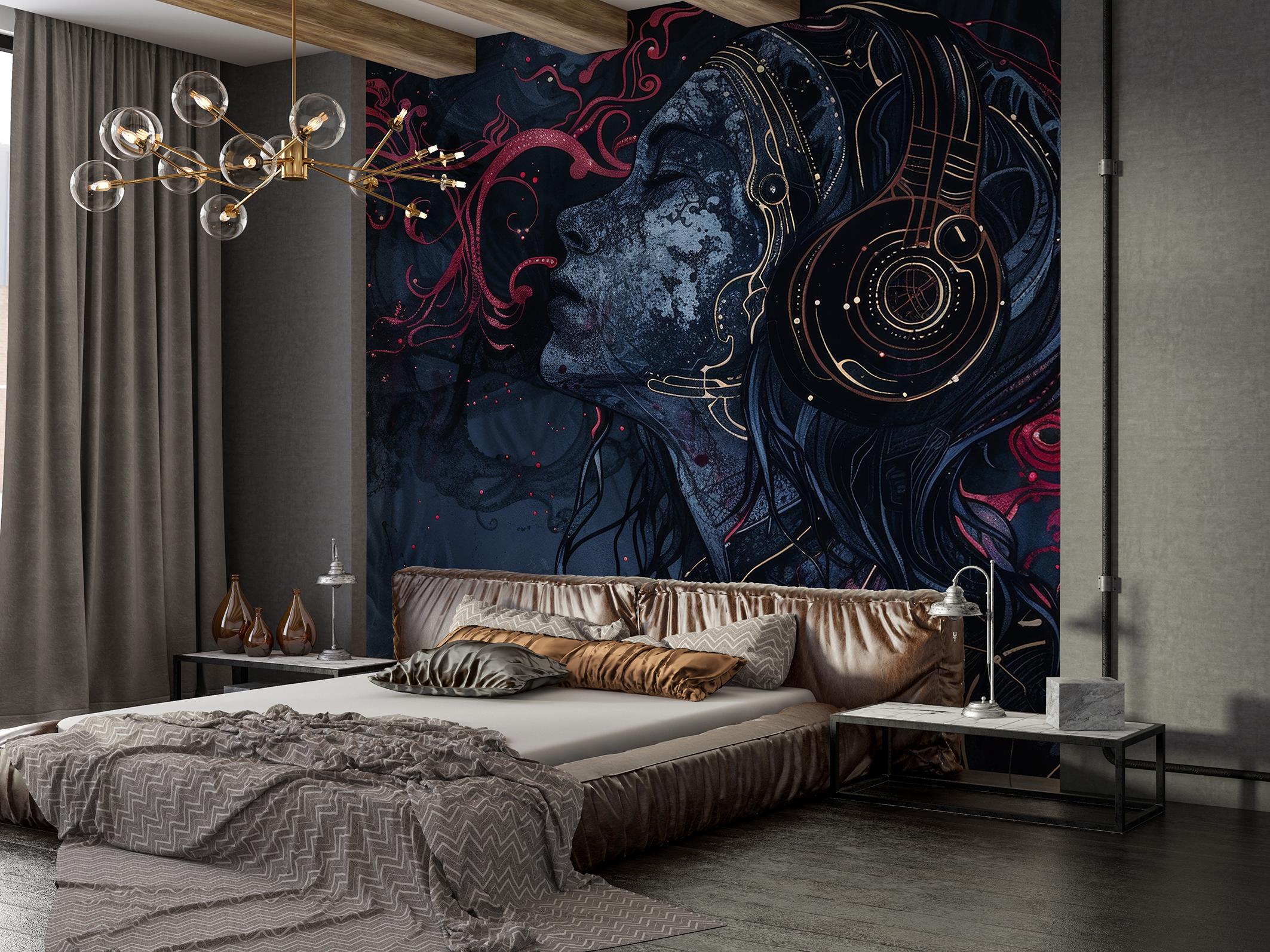 Фотообои флизелиновые Upstream Космическое наслаждение музыкой 368х245 см (SPF-160/7) - фото 5