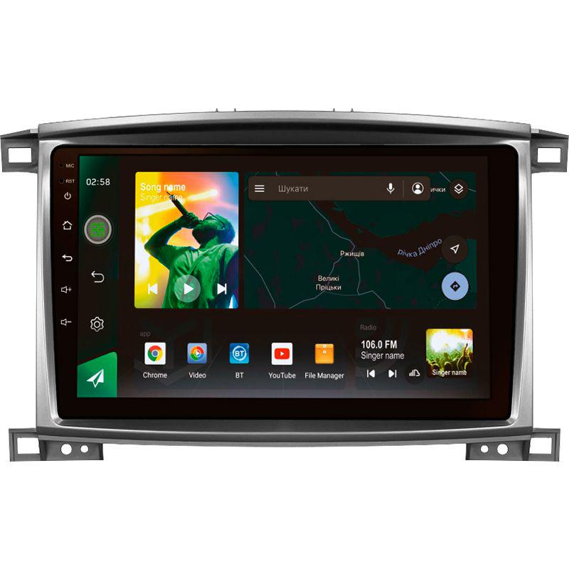 Автомагнитола штатная Sigma X10232 2/32 GB 4G DSP для Toyota Land Cruiser LC 100-B 2002-2007 C L2 10" (AR-86647)