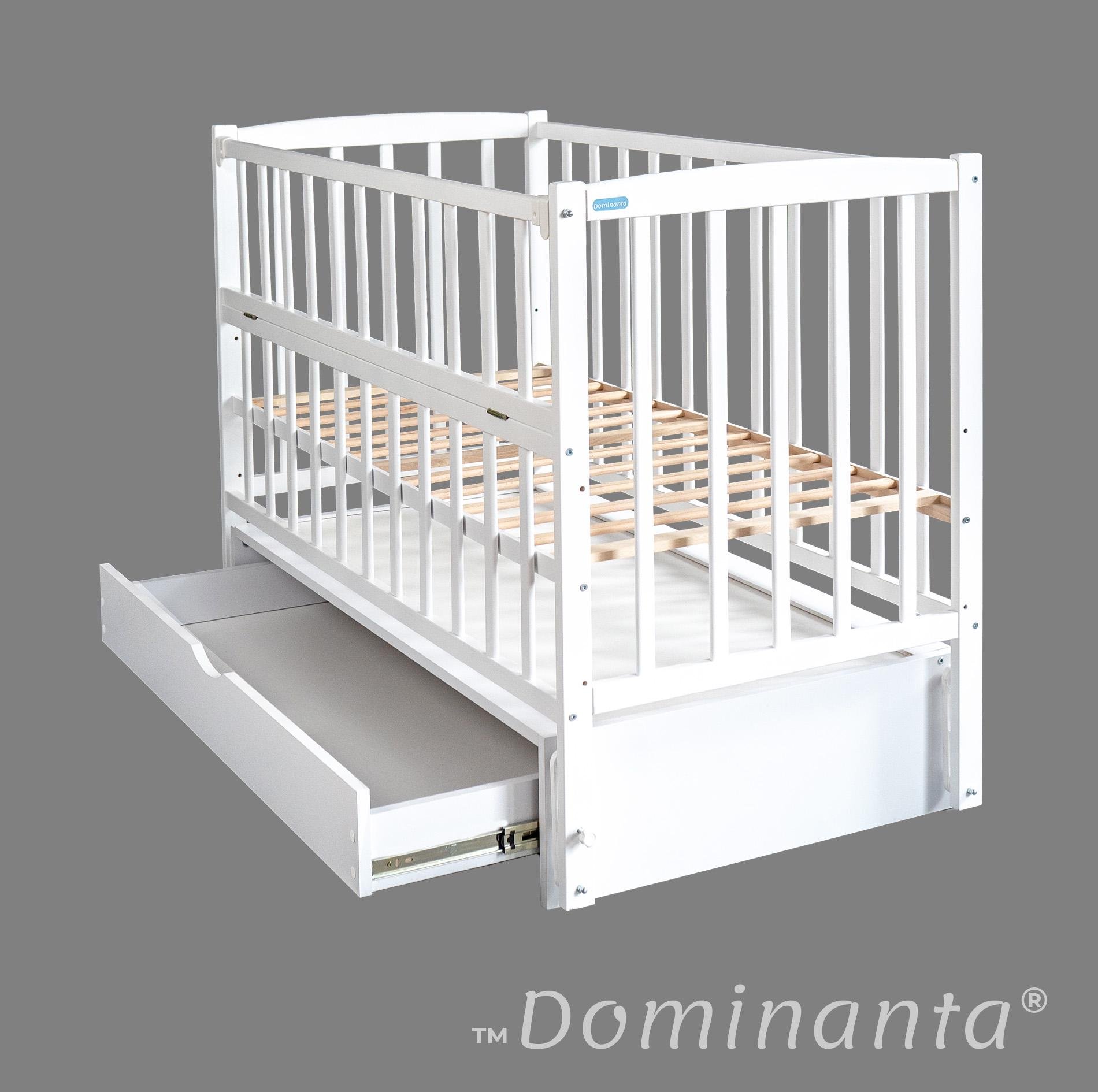 Детская кроватка Домінанта Комфорт с ящиком Белый - фото 7