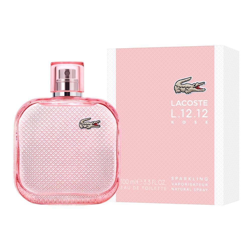 Туалетная вода женская Lacoste L.12.12 Rose Sparkling 100 мл (371561)