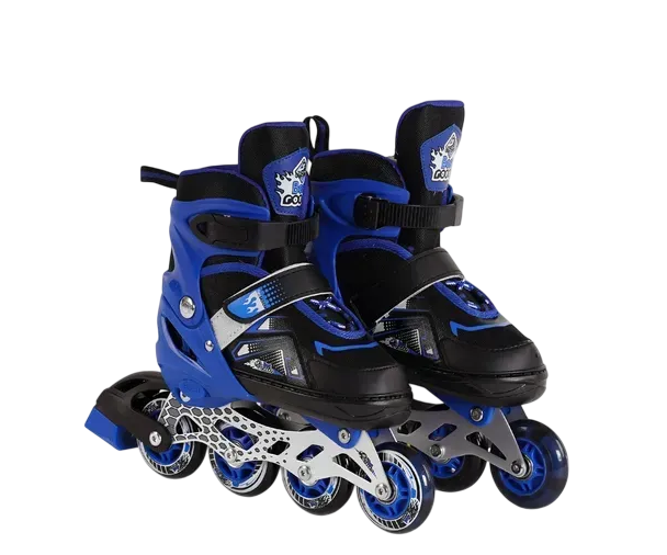 Ролики дитячі Best Roller 73906 р. 38-42 з підсвіткою переднє колесо Синій (roll711br) Ролики дитячі Best Roller 73906 р. 38-42 з підсвіткою переднє колесо Синій (roll711br)