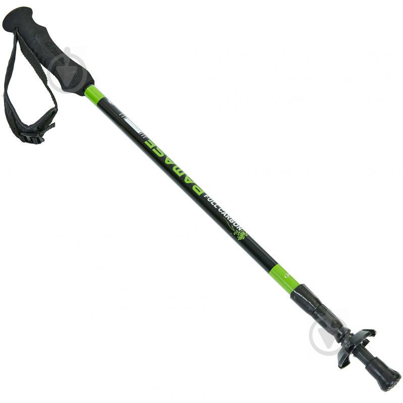Палка треккинговая planeta-sport для скандинавской ходьбы TY-6811 PAMASE l-61-120см Зеленый