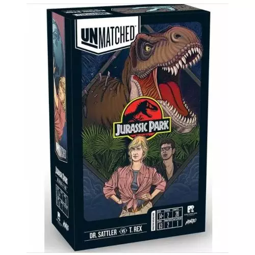 Настольная игра Unmatched Jurassic Park Парк Юрского Периода Eng - фото 1