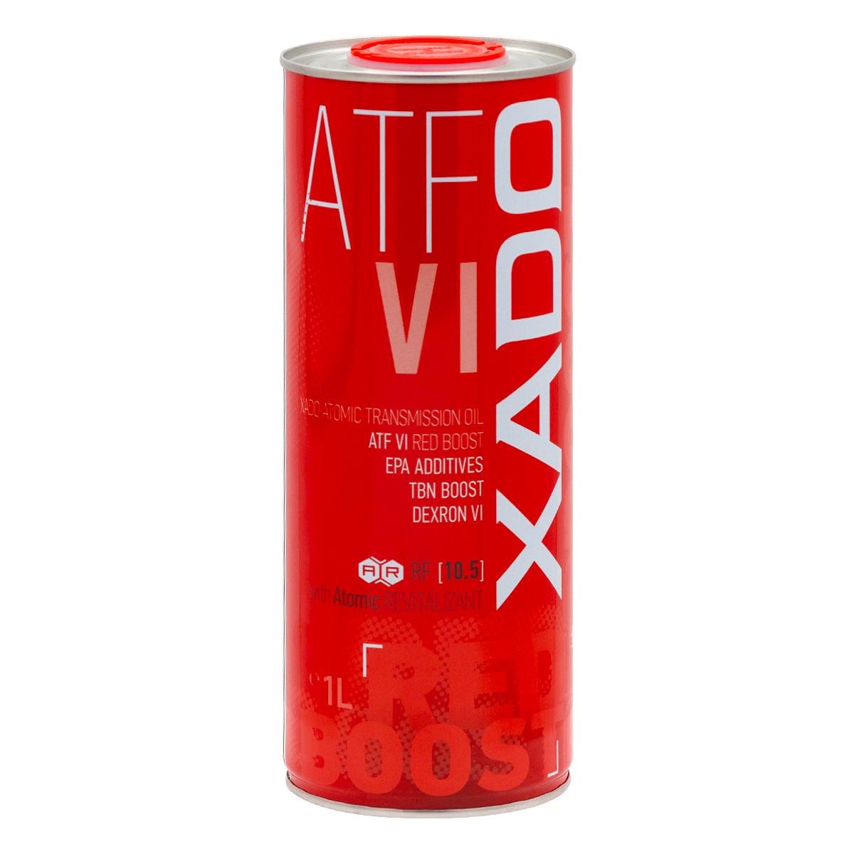 Трансмісійна олива XADO Atomic Oil ATF VI RED BOOST 1 л