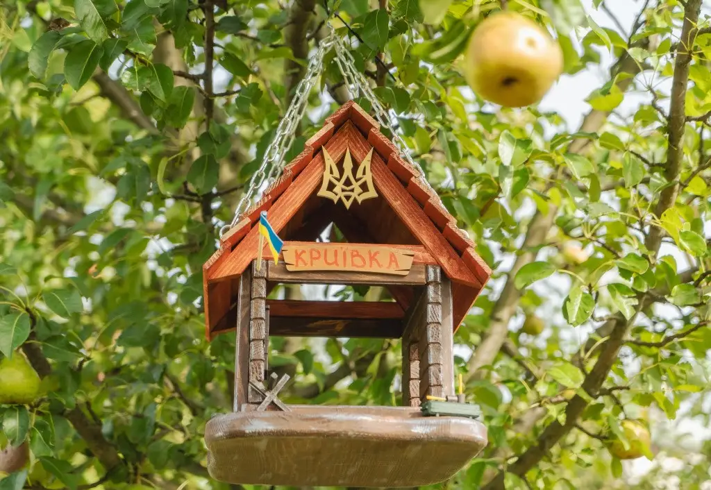 Кормушка для птиц подвесная Криевка ( КТ-004/1) - фото 3 Кормушка для птиц подвесная Криевка ( КТ-004/1) - фото 3